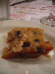 Bayou Bread Pudding with Hot Rum Sauce